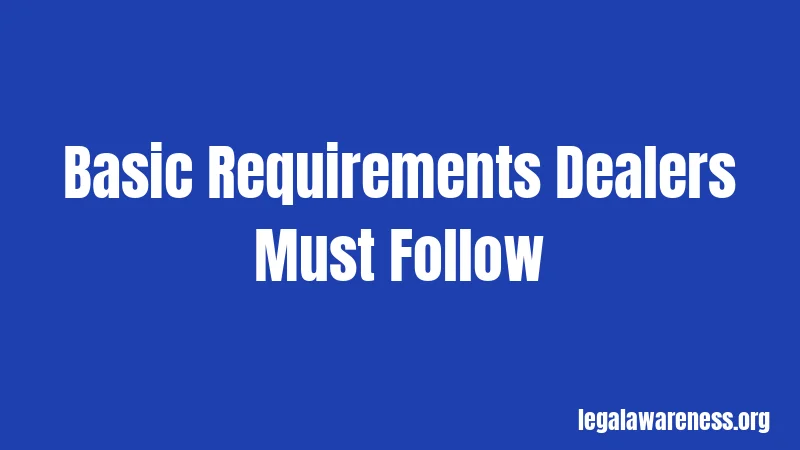 Used Car Laws in Illinois (2026): Your Complete Buyer's Guide 2 Basic Requirements Dealers Must Follow