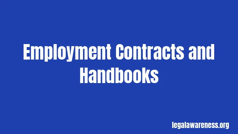 Employment Contracts and Handbooks
