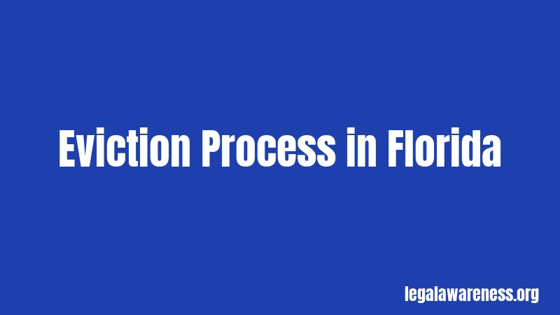 Eviction Process in Florida
