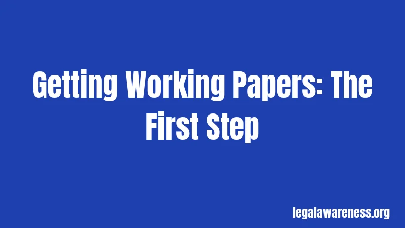 Getting Working Papers: The First Step