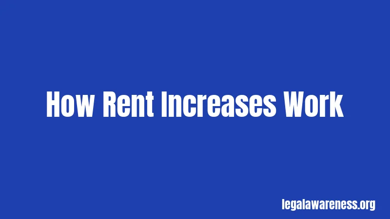 How Rent Increases Work