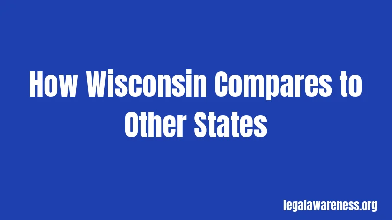How Wisconsin Compares to Other States