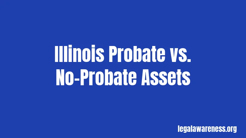 Illinois Probate vs. No-Probate Assets