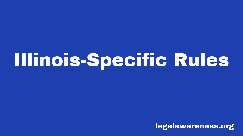 Illinois-Specific Rules