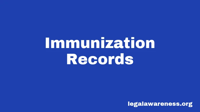 Immunization Records