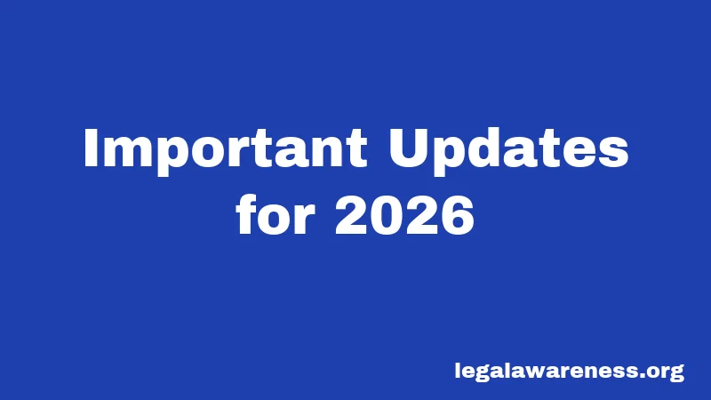 Important Updates for 2026