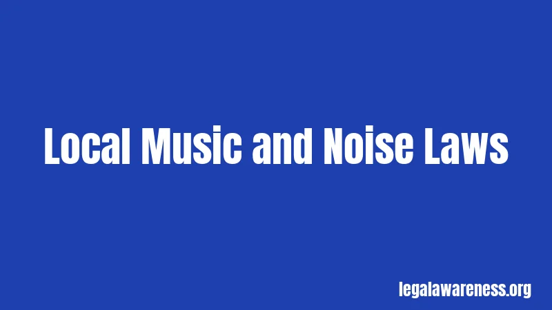 Local Music and Noise Laws