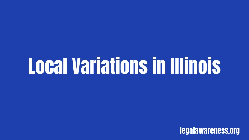 Local Variations in Illinois