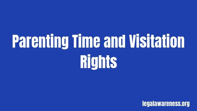 Parenting Time and Visitation Rights