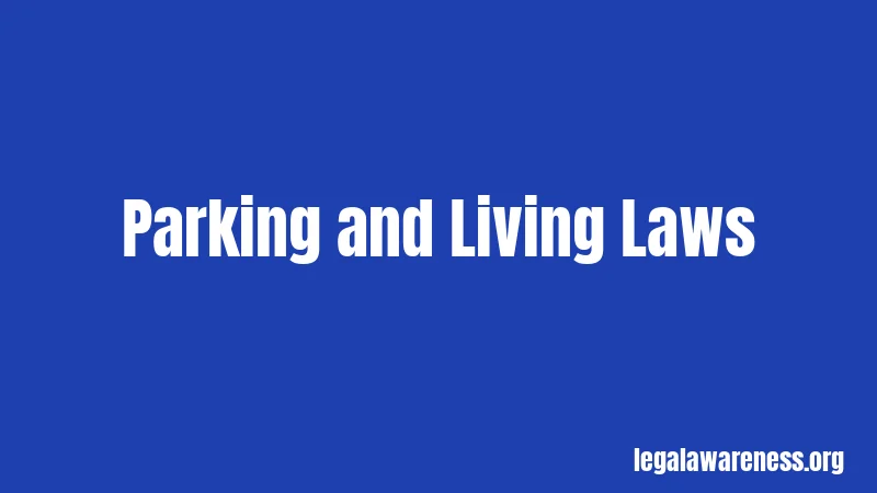 Parking and Living Laws
