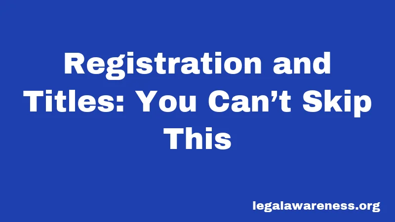 Jet Ski Laws in Illinois (2026): The Essential Guide You Actually Need 3 Registration and Titles: You Can’t Skip This