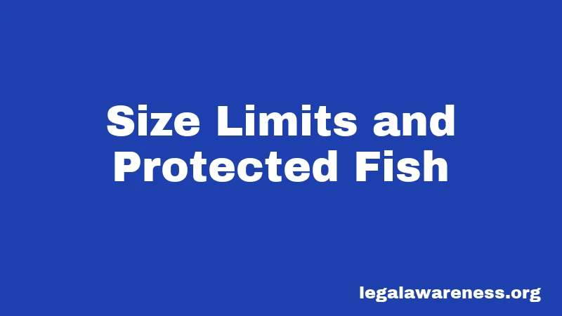 Size Limits and Protected Fish