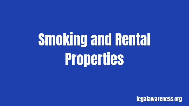 Smoking and Rental Properties
