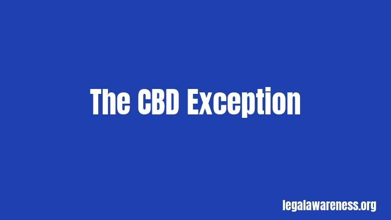The CBD Exception