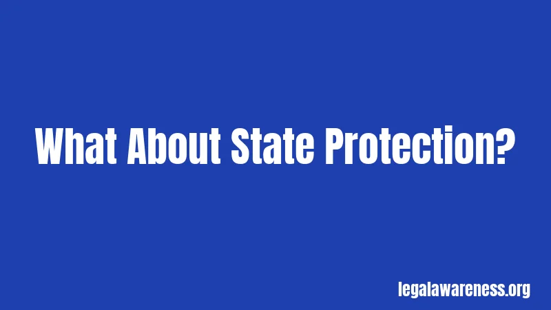 What About State Protection?