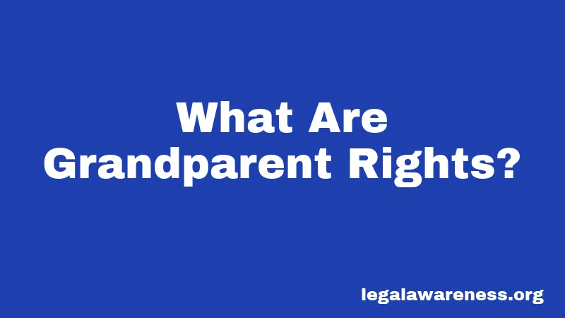 What Are Grandparent Rights?