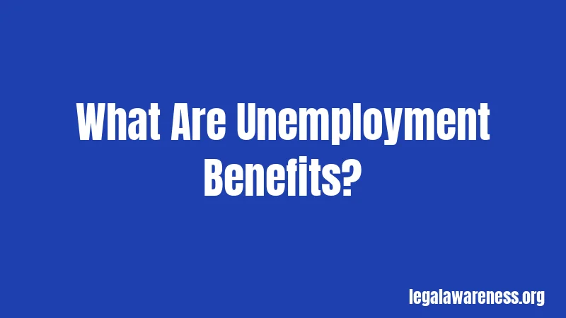 What Are Unemployment Benefits?