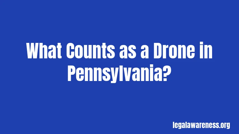 What Counts as a Drone in Pennsylvania?
