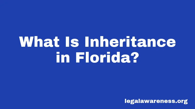 What Is Inheritance in Florida?