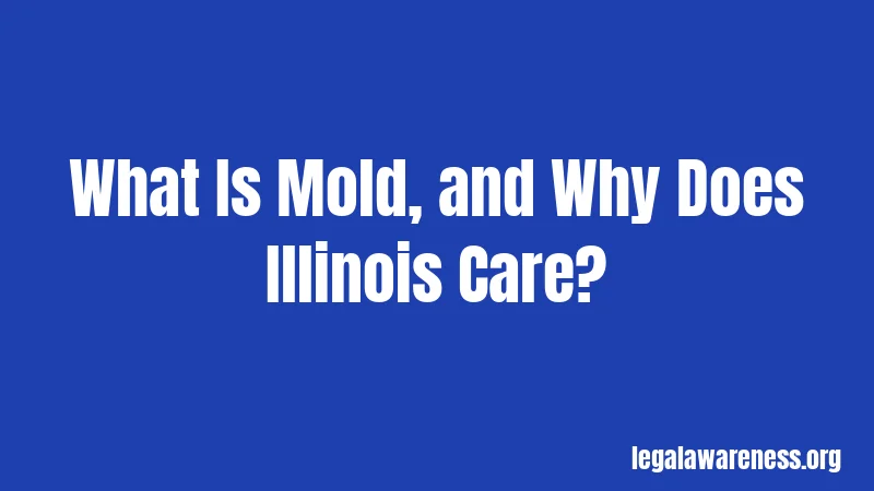 What Is Mold, and Why Does Illinois Care?