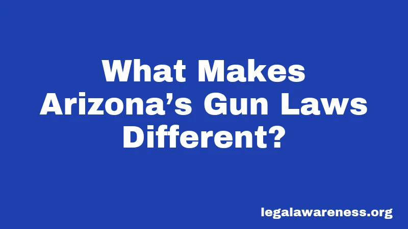 What Makes Arizona’s Gun Laws Different?