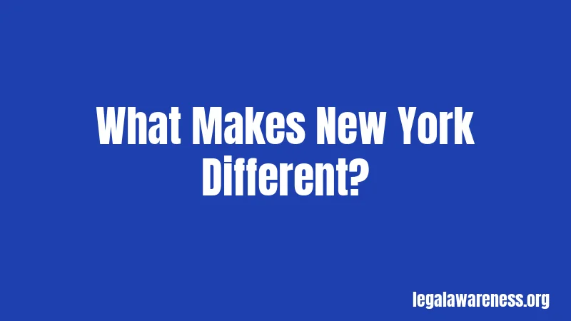 What Makes New York Different?