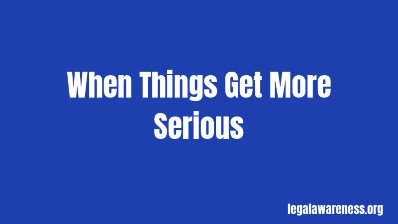 When Things Get More Serious