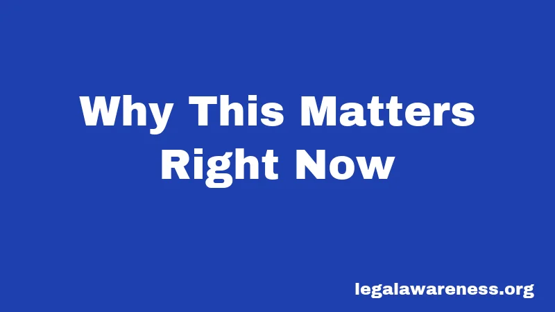 Why This Matters Right Now